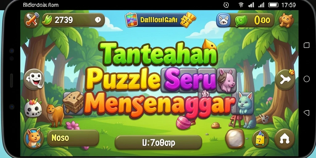 Screenshot gameplay 2739 menampilkan tantangan puzzle yang menarik.