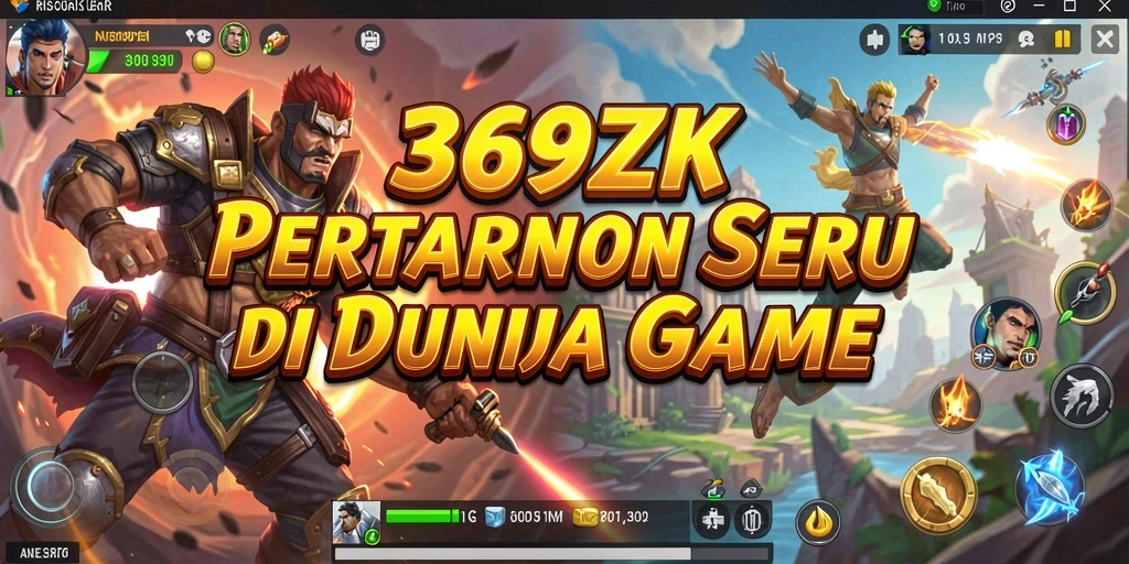 Gameplay seru di arena Fighting 369ZK.