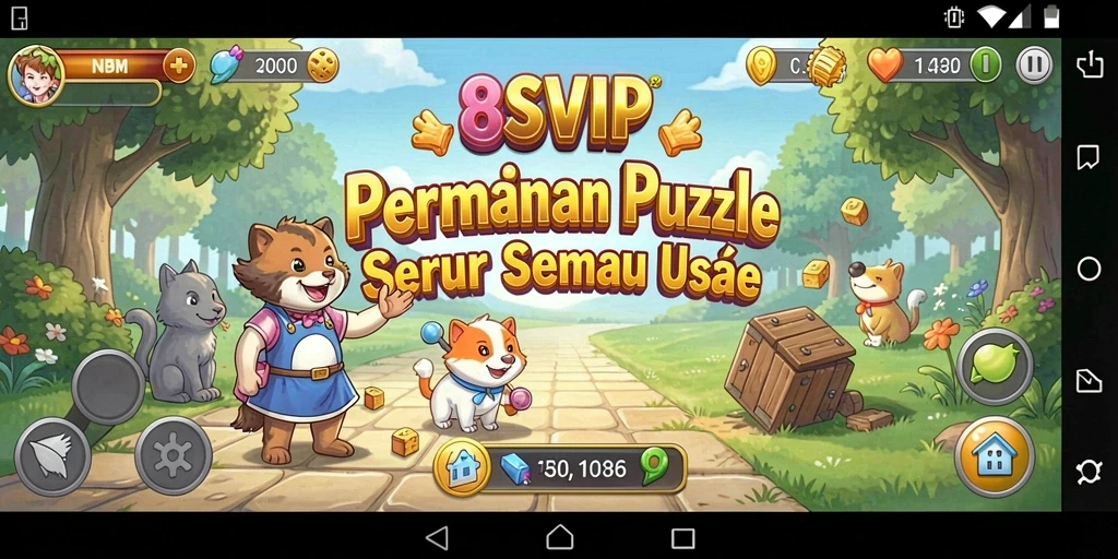 Tampilan menarik dari gameplay 8SVIP yang menantang.