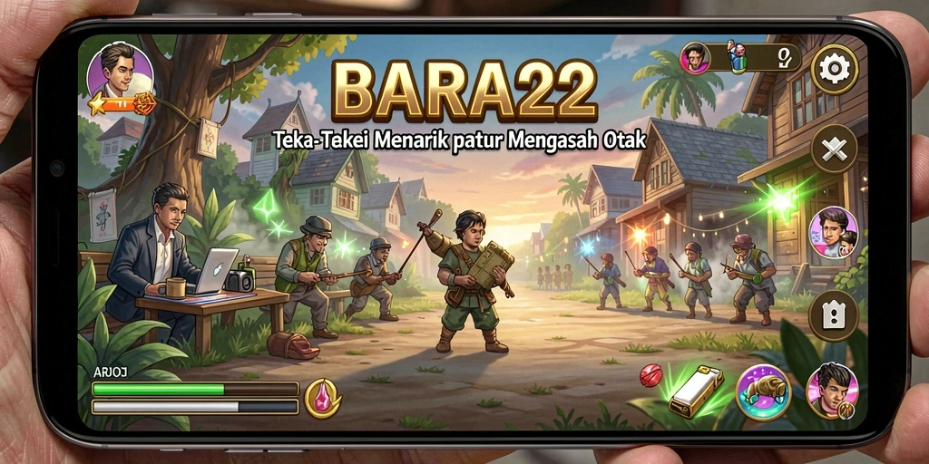 Screenshot BARA22 menampilkan gameplay Puzzle yang seru.