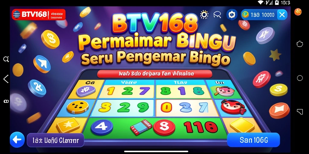 Tampilan gameplay BTV168 yang menarik dan interaktif dalam permainan Bingo.