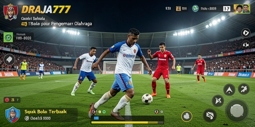 Gameplay seru dalam DRAJA777 yang memukau.