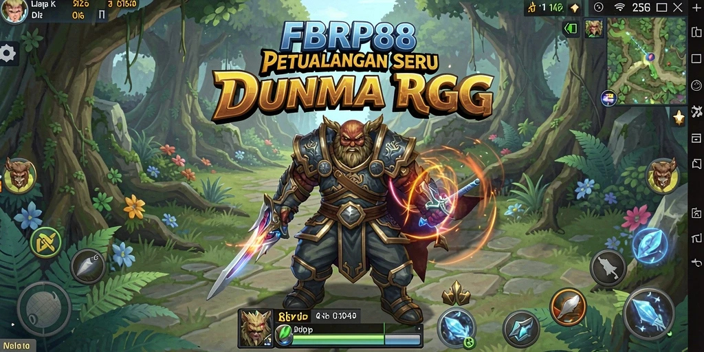 Tampilan gameplay seru dengan petualangan RPG yang mendalam.