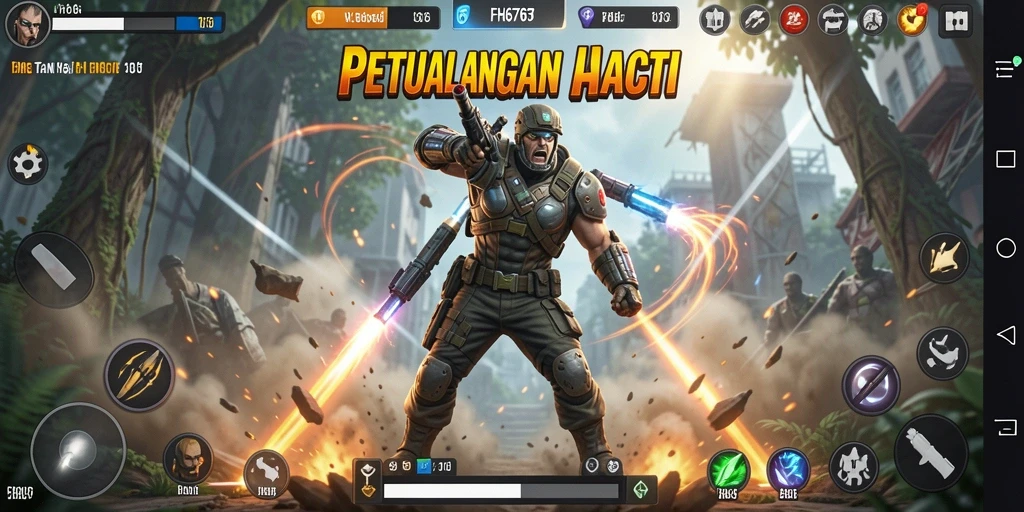 Tampilan gameplay FH6767 yang mendebarkan dan penuh aksi.
