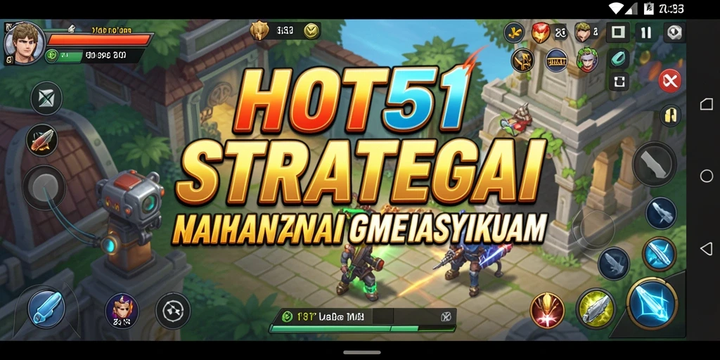 Tampilan gameplay HOT51 yang mendebarkan dan penuh strategi.
