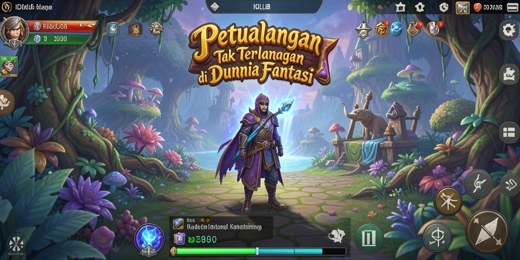 Gameplay <strong>IDKLUB</strong> yang mengasyikkan dan penuh petualangan.