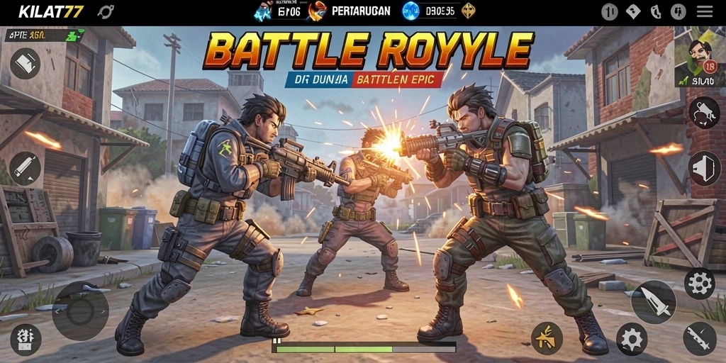 Gameplay mendebarkan di arena KILAT77 dengan aksi tegang.