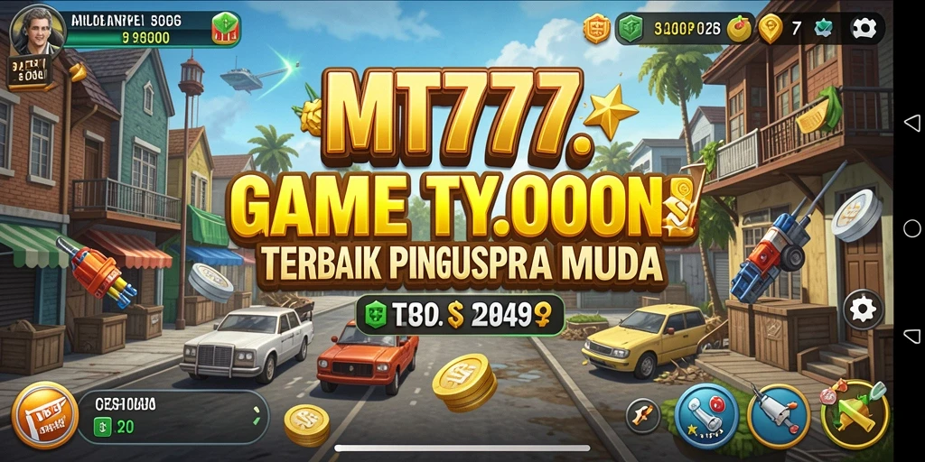 Gameplay seru MT777 yang penuh strategi bisnis.