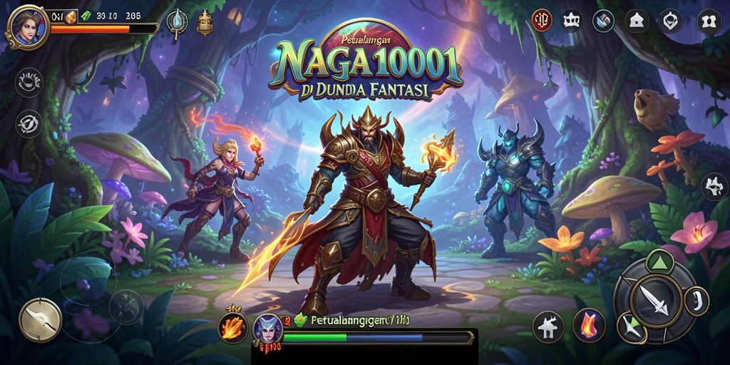 Tampilan gameplay NAGA1001 dengan petualangan seru dan grafik menawan.