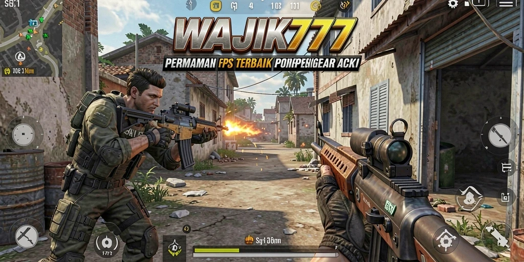 Screenshot gameplay WAJIK777 dengan aksi tembak-menembak yang intens.