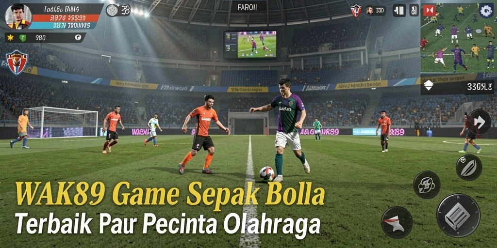 Screenshot gameplay <strong>WAK89</strong> yang menunjukkan aksi seru di lapangan.